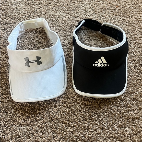 Under Armour White Visor Hat - Picture 1 of 5